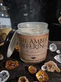 Amber Offering Candle Soy Wax – 4 oz