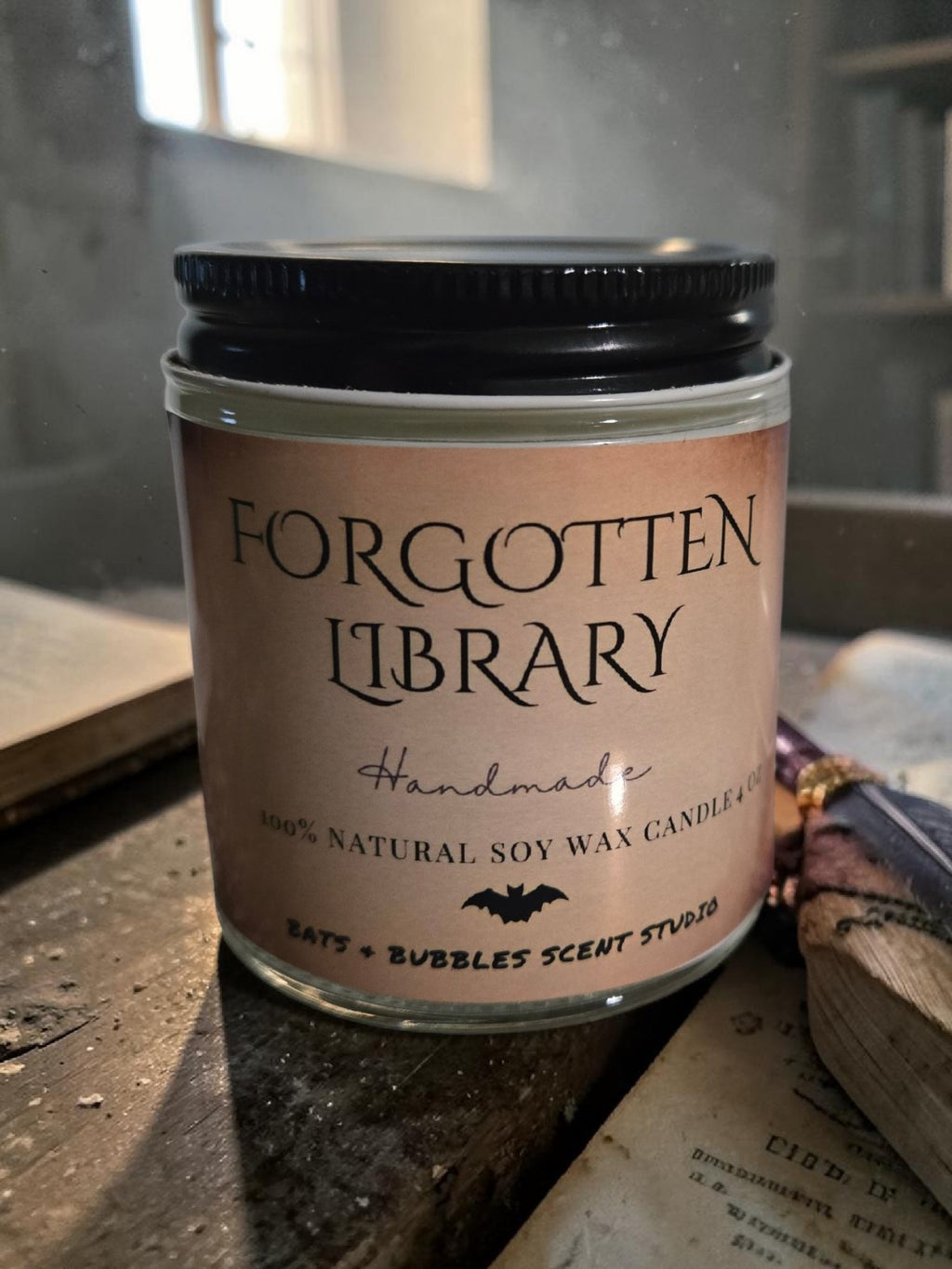 Forgotten Library Soy Wax – 4 oz