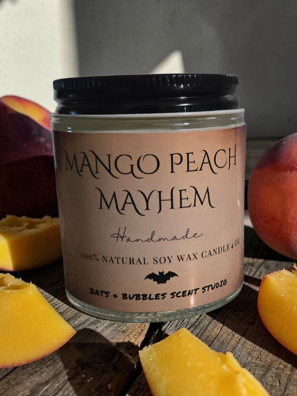 Mango Peach Mayhem Soy Wax – 4 oz