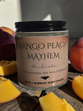 Mango Peach Mayhem Soy Wax – 4 oz