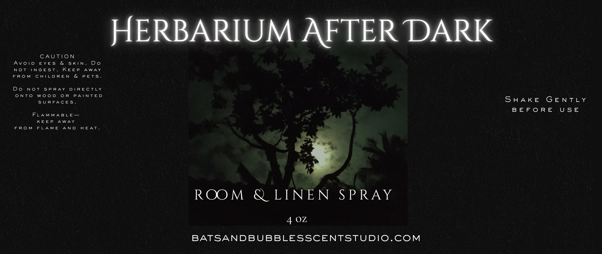 Herbarium After Dark – Room & Linen Mist (4 oz)
