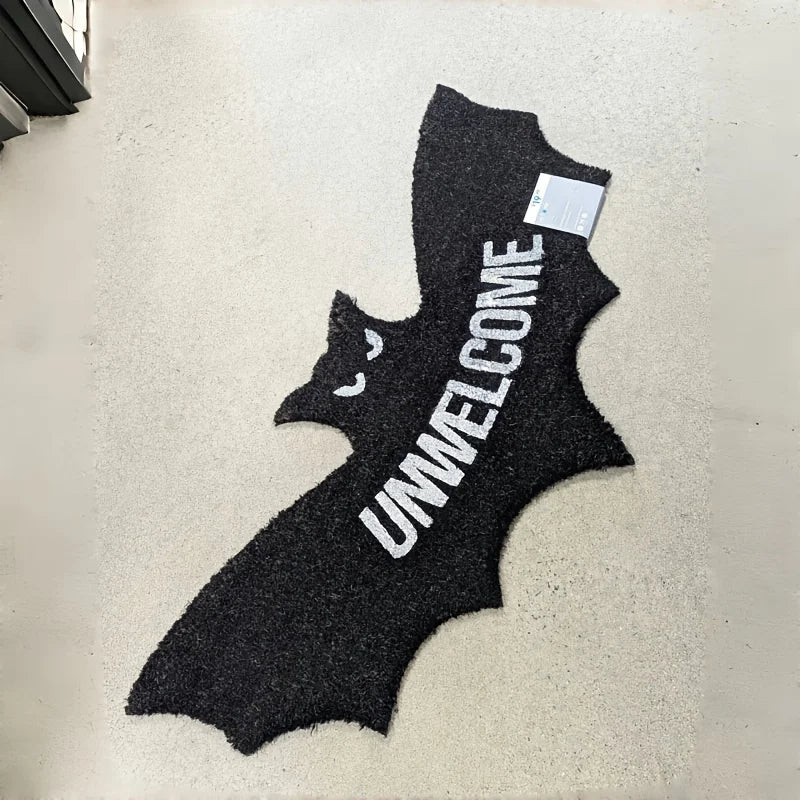 Gothic Bat Welcome Mat