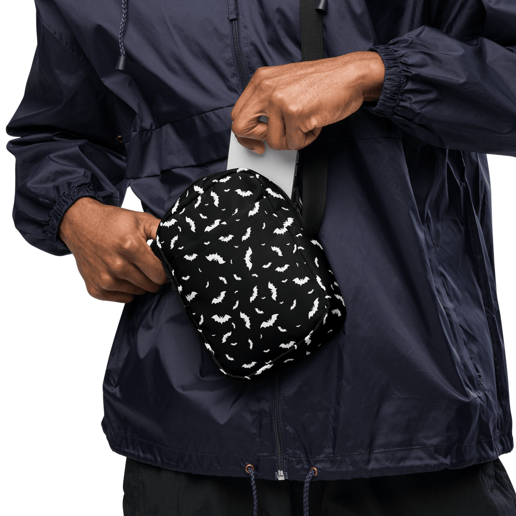 Batty Blackout Crossbody Bag