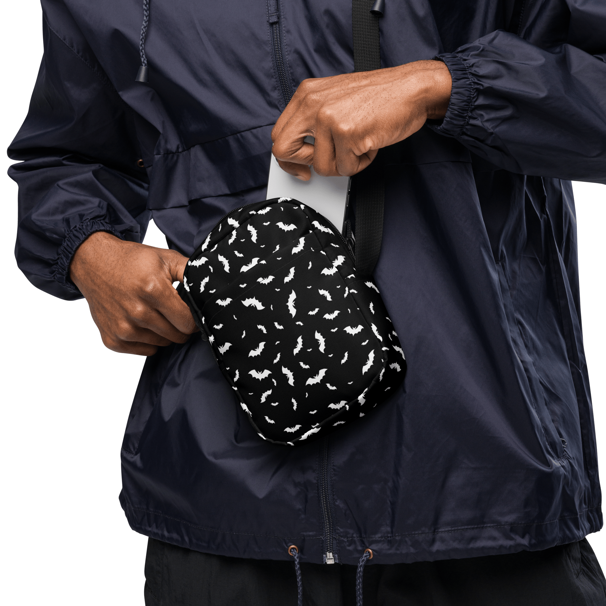 Batty Blackout Crossbody Bag