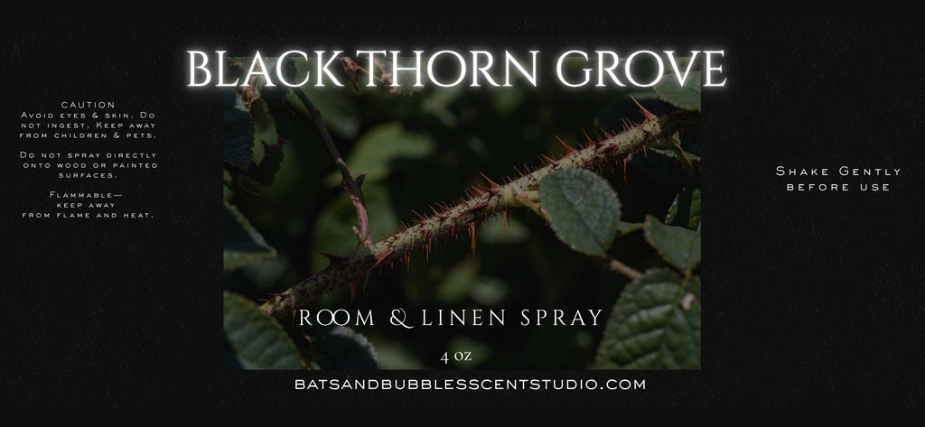 Black Thorn Grove Room & Linen Spray (4oz)