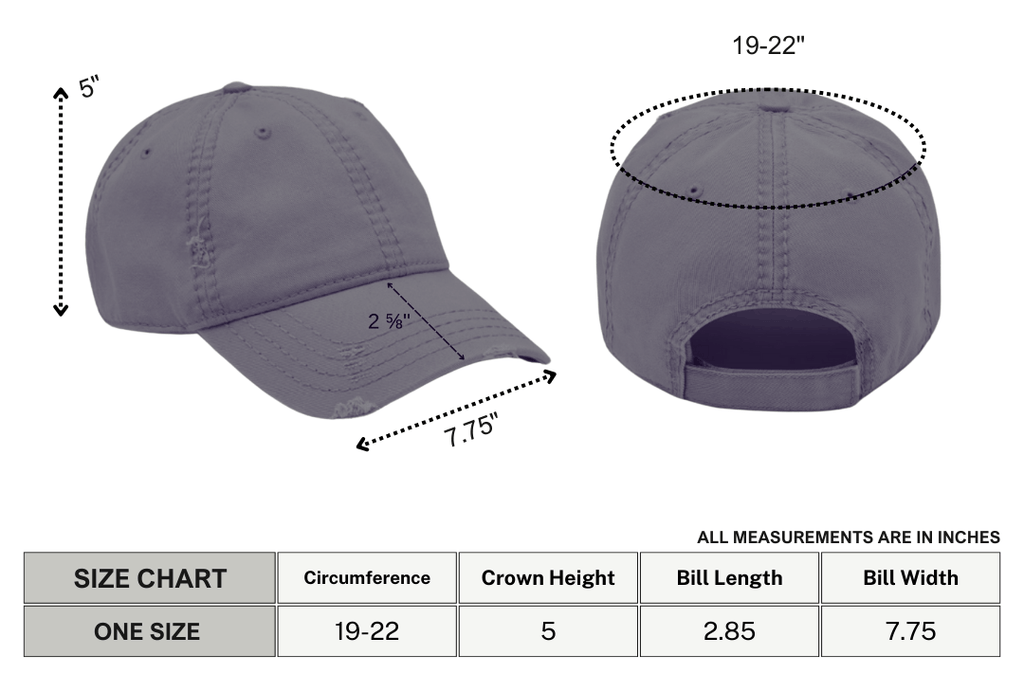 Blackout Bats Distressed Dad Hat