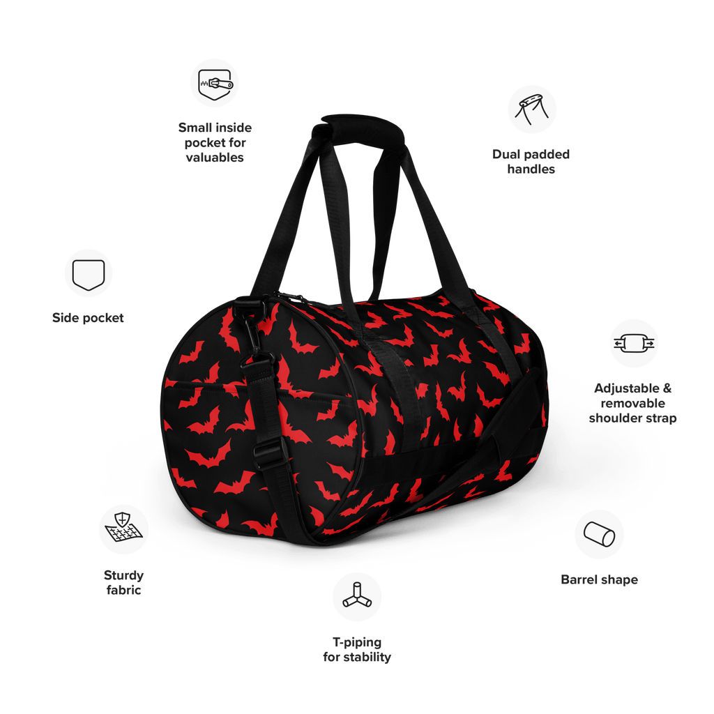 Bloody Bats Gym Bag
