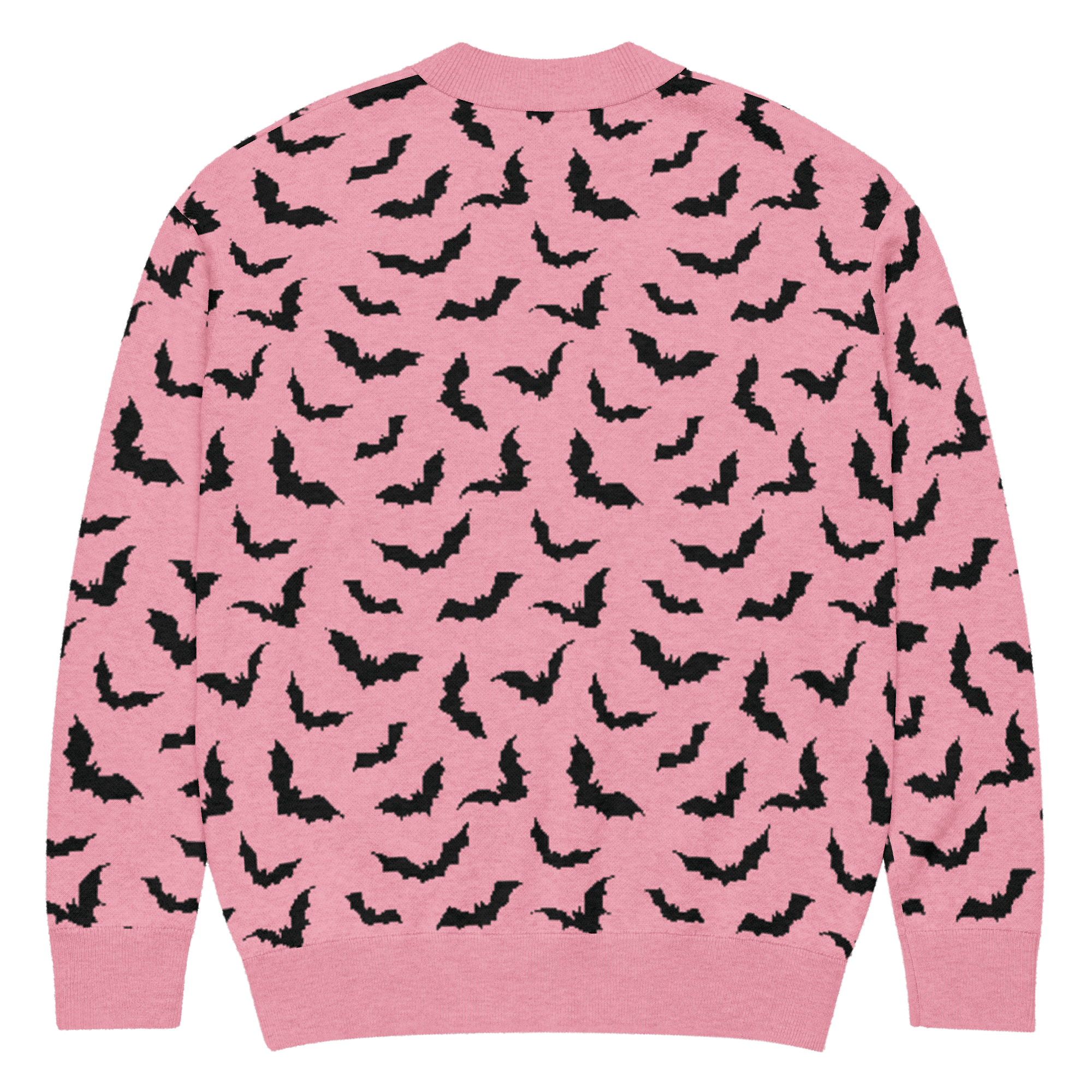 Bubblegum Bats Knit Cardigan