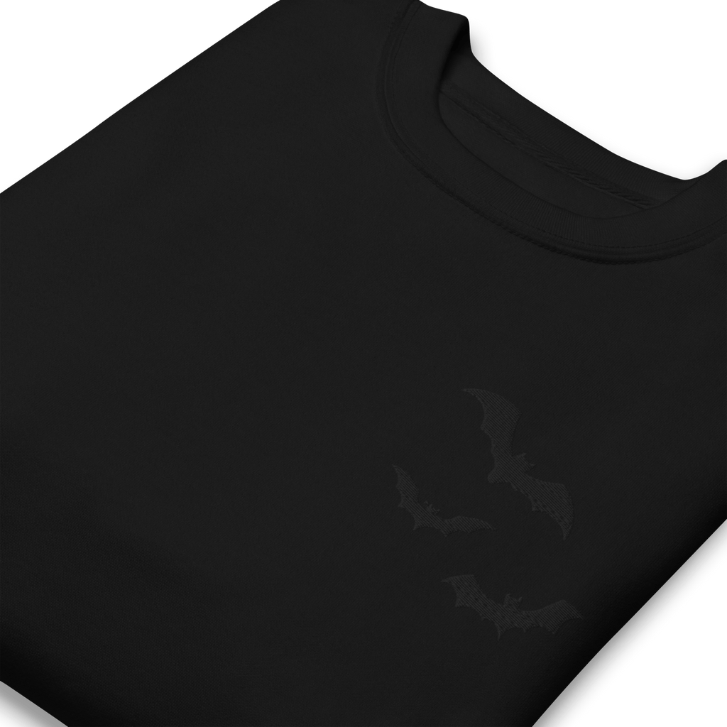 Frickin' Bats Embroidered Sweatshirt