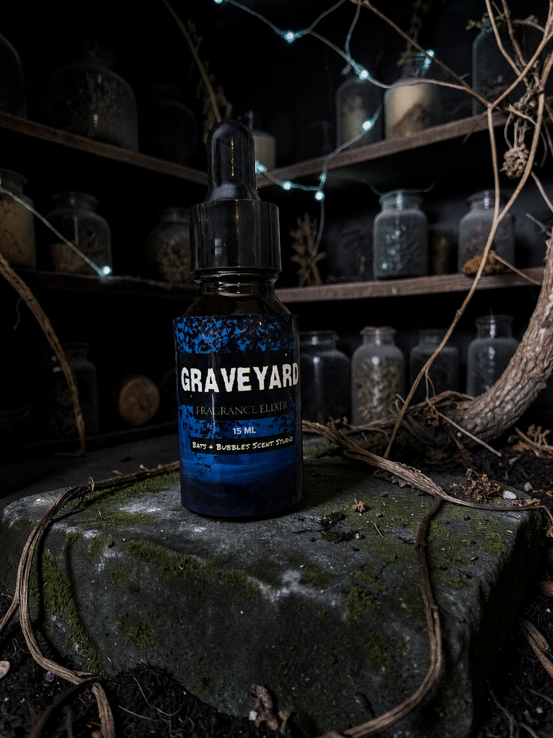 Graveyard Fragrance Elixir - Dark Floral • Earthy • Haunting