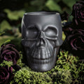 Black Gothic Skull Tealight Wax Melt and Oil Burner
