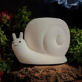 Ceramic Snail Wax Melter: Whimsical Tealight Oil Burner