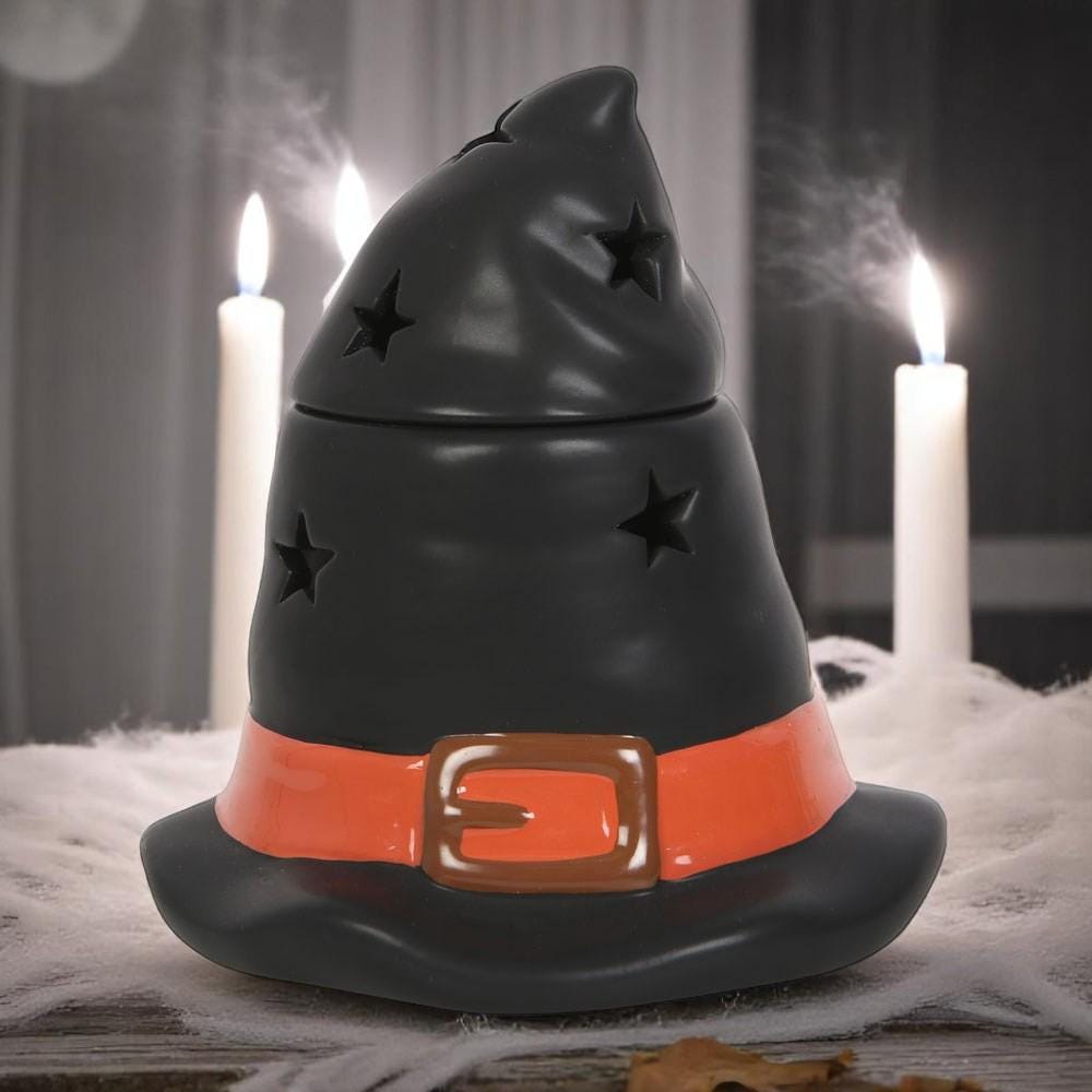 Witch Hat Wax Melt Tealight and Oil Burner