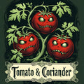 Tomato Leaf & Coriander Wax Melt | Green Tomato Vine + Fresh Herbs | Earthy Botanical Scent