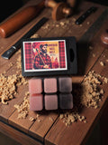 Lumber Jack Wax Melt | Mahogany + Bergamot + Patchouli | Rugged Woodsy Masculine Scent