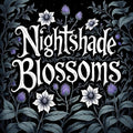Nightshade Blossom Wax Melt | Plum Petals + Violet + Dark Woods | Gothic Floral Scent