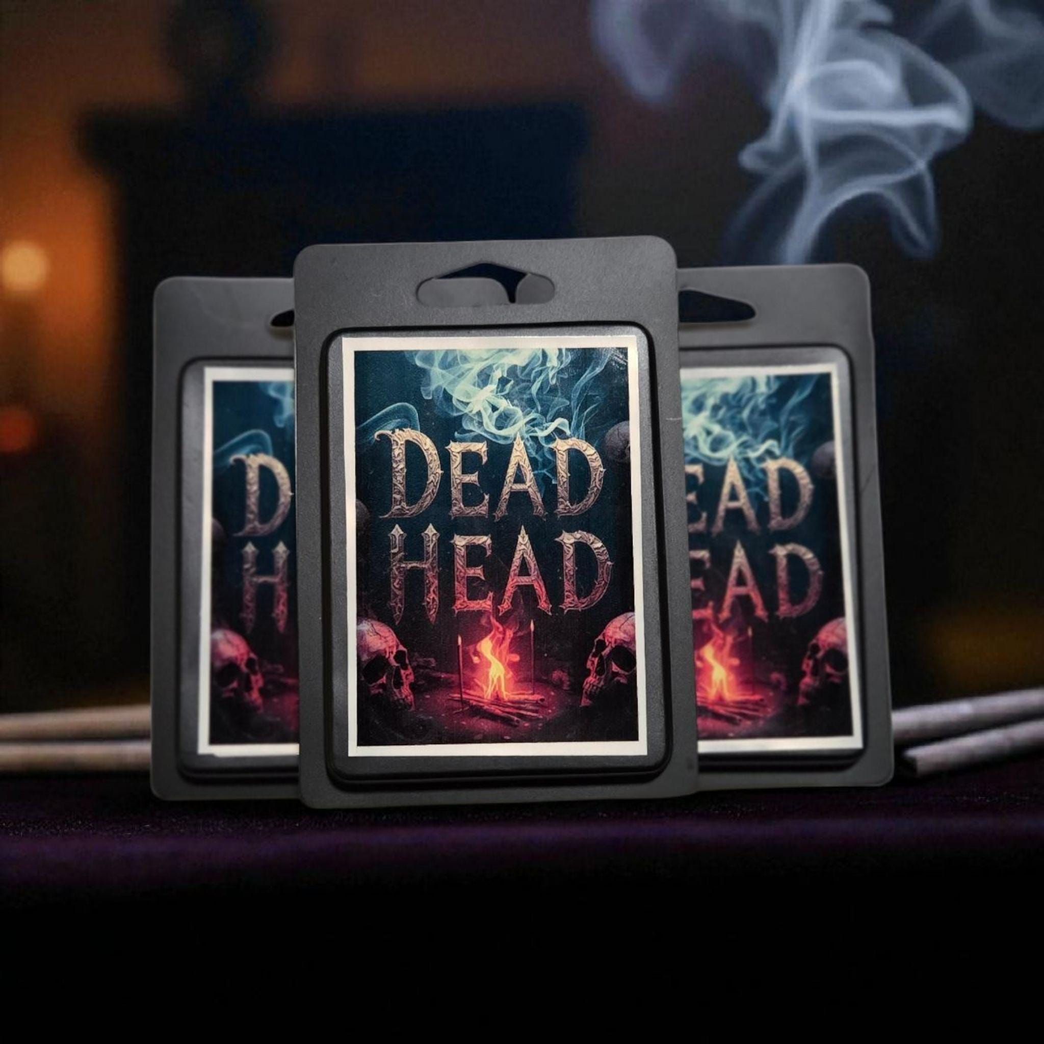 Dead Head Wax Melt | Patchouli + Vetiver + Incense Smoke | Earthy Herbal Scent