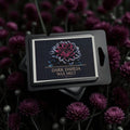 Dark Dahlia Wax Melt: Gothic Rose, Jasmine & Cedar Scent, Soy Wax