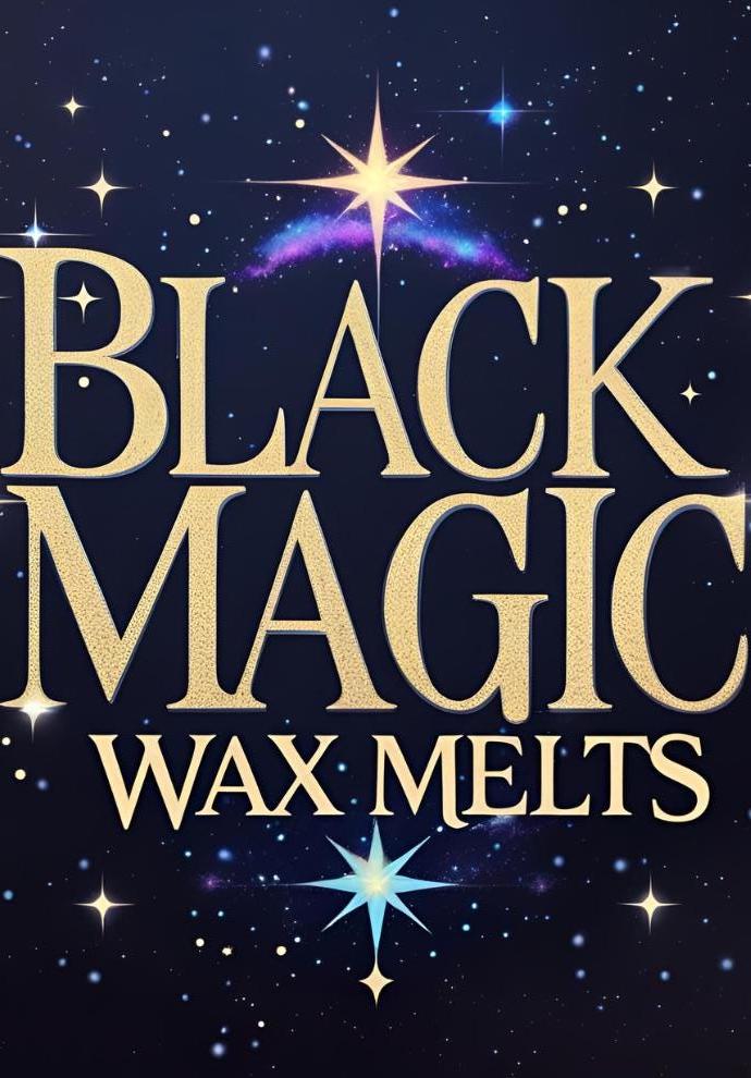 Black Magic Wax Melt | Ylang Ylang + Deep Amber | Enchanted Dark Floral Scent