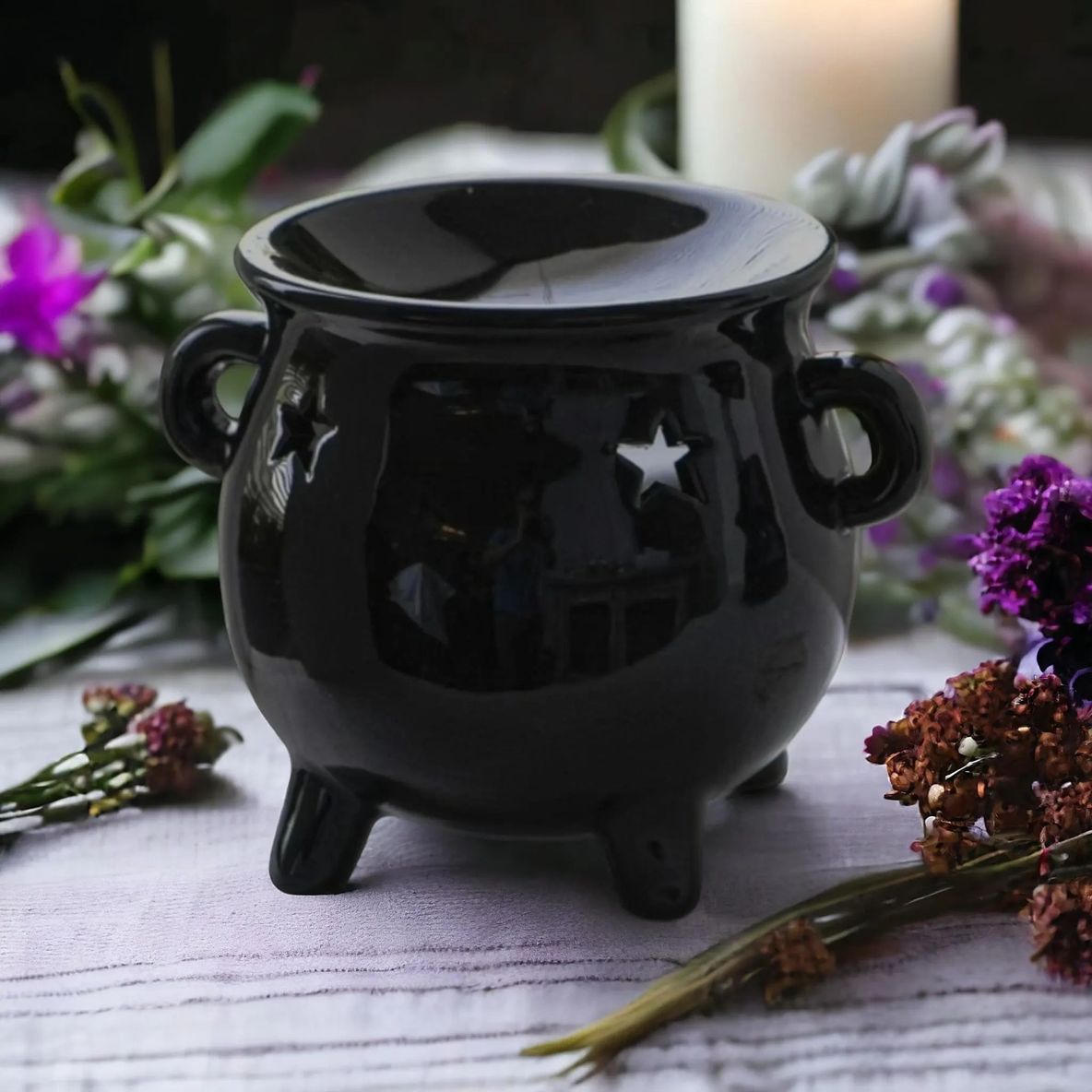 Cauldron Melt Tealight Burner