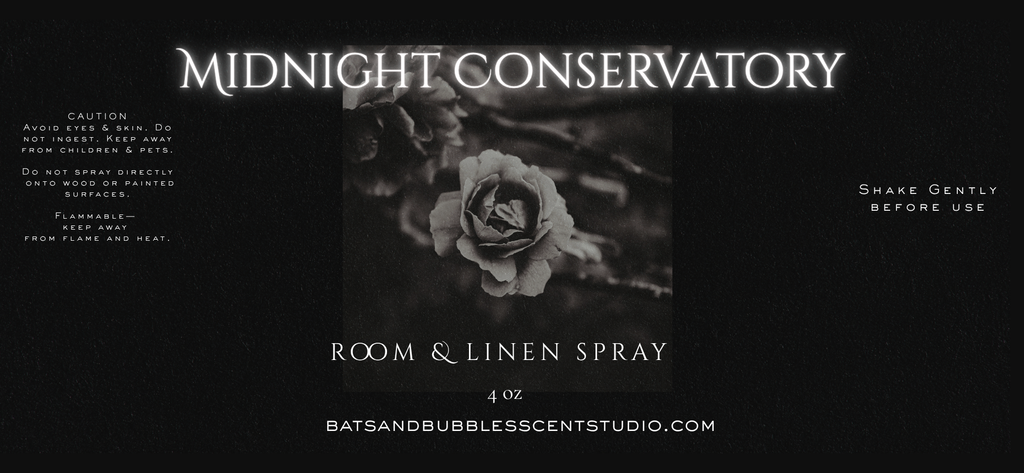 Midnight Conservatory – Room & Linen Spray (4 oz)