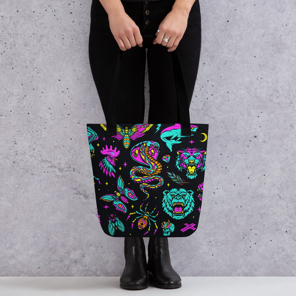 Neon Traditional Tote Bag