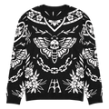 Old School Ink Knit Crewneck Sweater