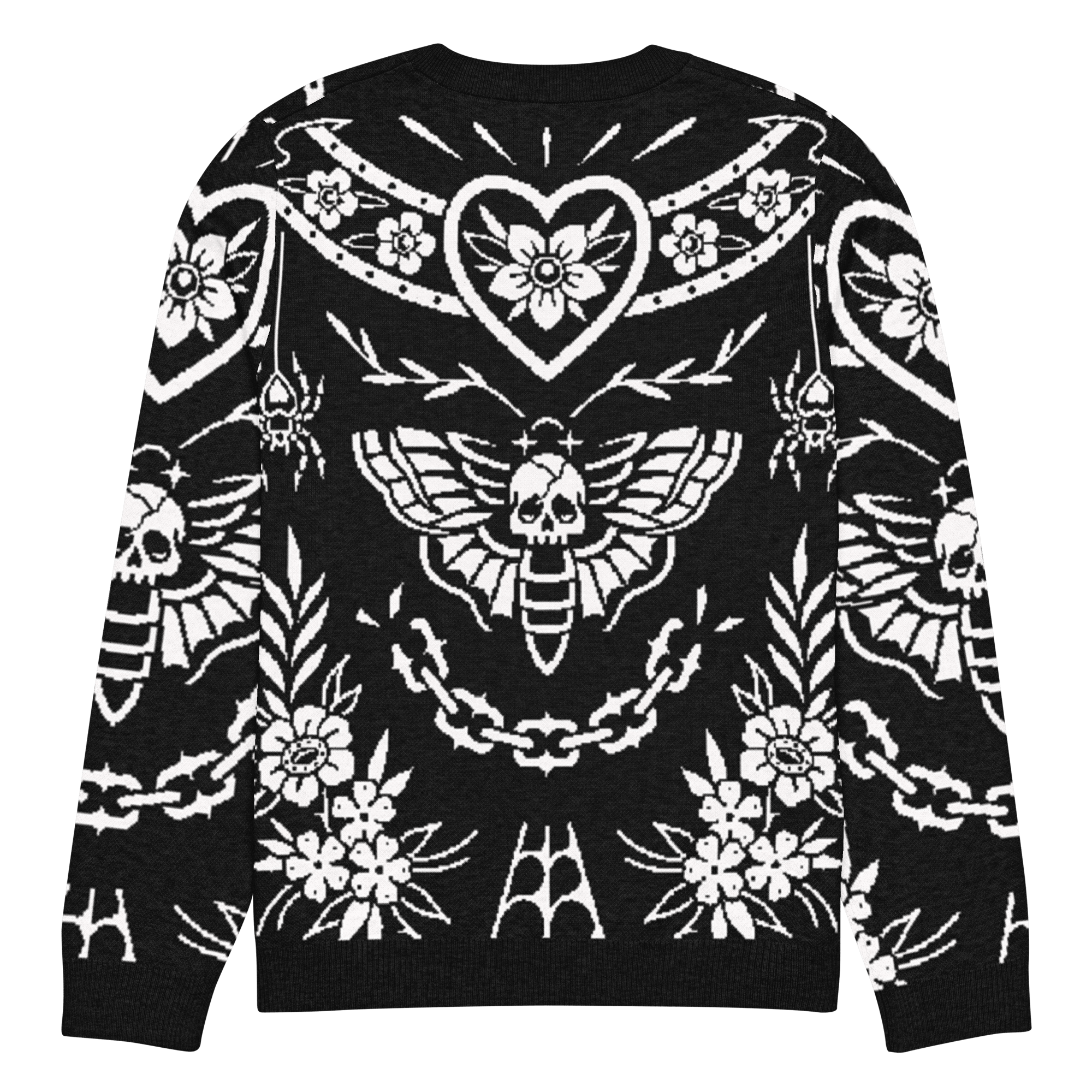 Old School Ink Knit Crewneck Sweater